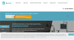 Desktop Screenshot of dr.wirth.de